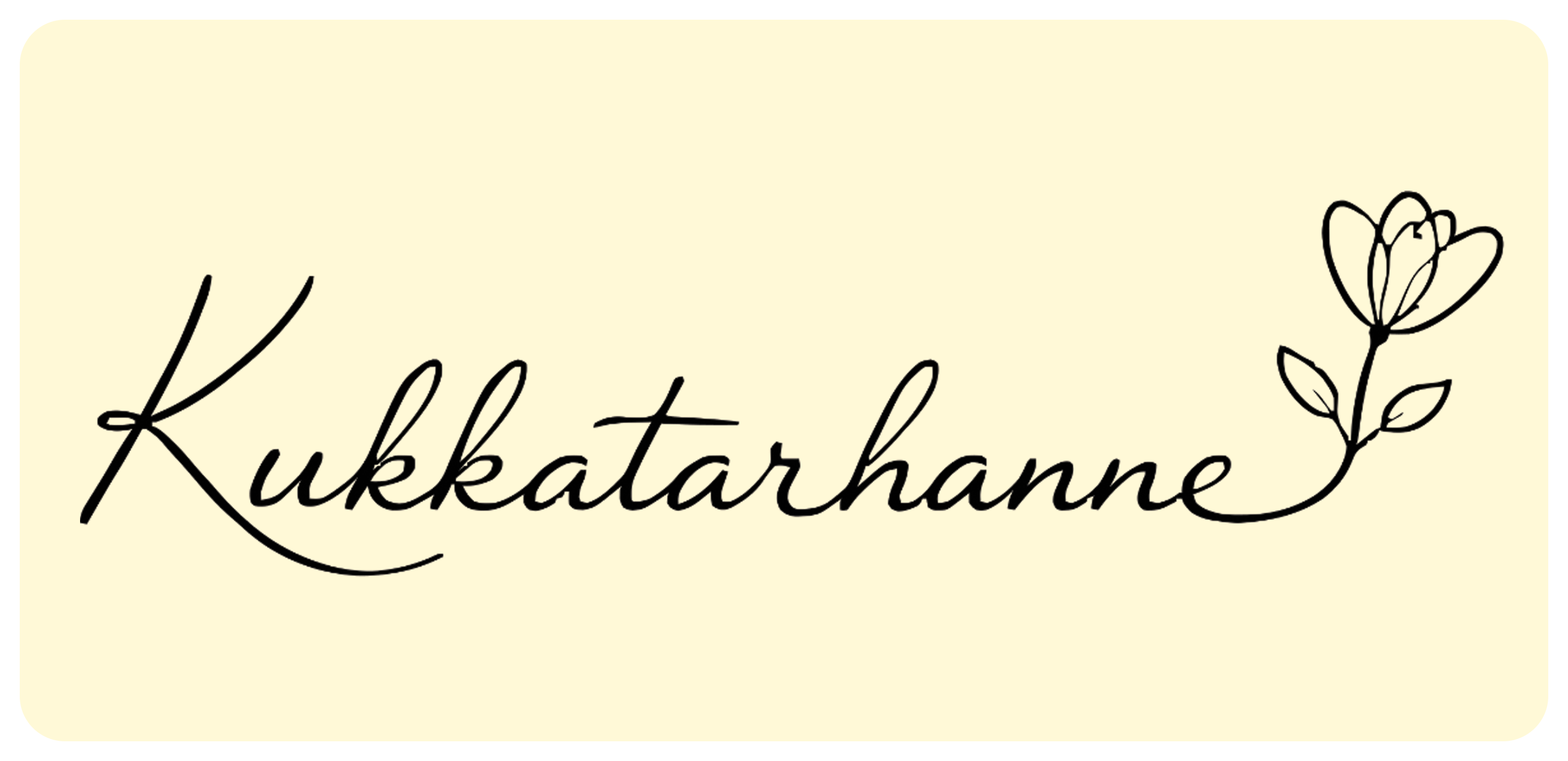 Kukkatarhanne logo